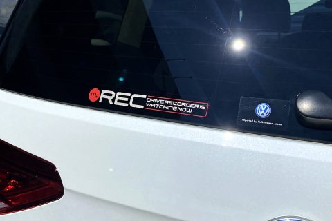 m+ Drive Recorder Sticker TypeL
